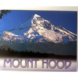 Mount Hood Oregon Refrigerator Magnet,‎ Travel Souvenir